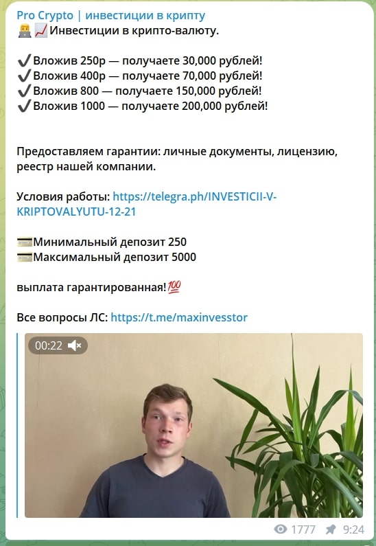 Pro Crypto цены