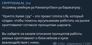 Crypto Halal проект обзор