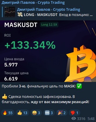 Дмитрий Павлов Crypto Trading обзор проекта