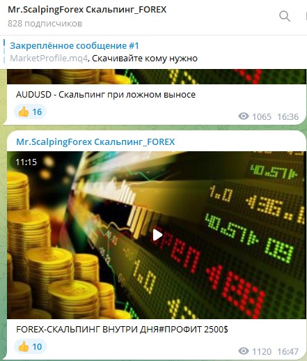 Mr.Scalping Forex телеграм