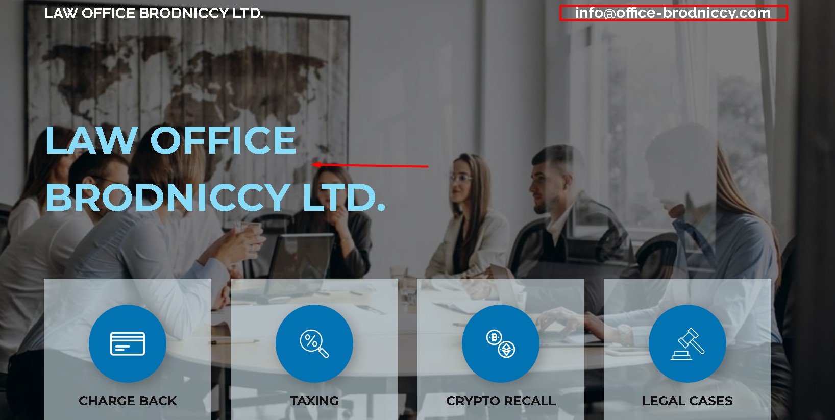 Обзор сайта office brodniccy com