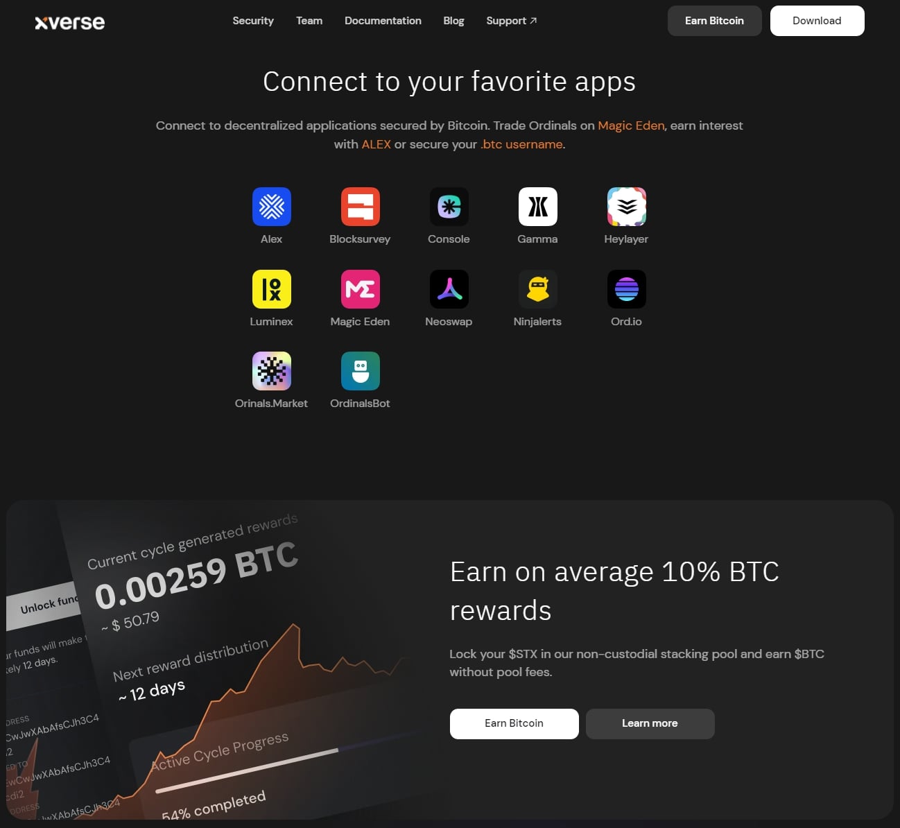 Xverse wallet сайт инфа