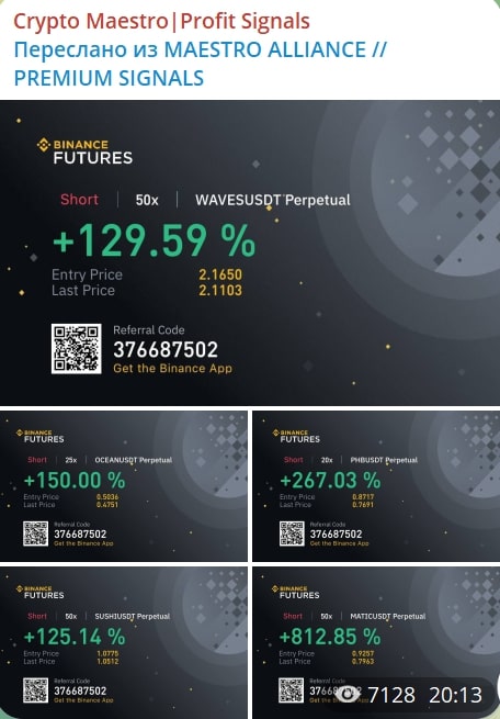 CRYPTO MAESTRO телеграм пост