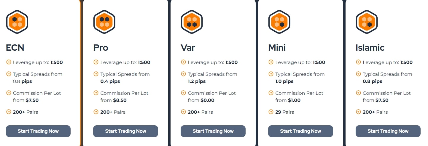 Тарифный план Hive Markets