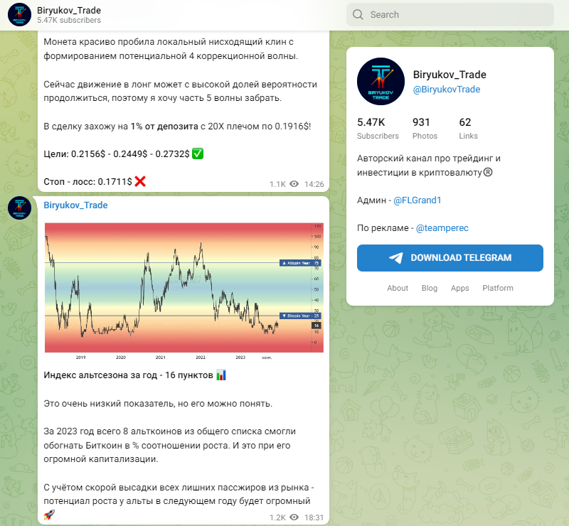 Бирюков Trade